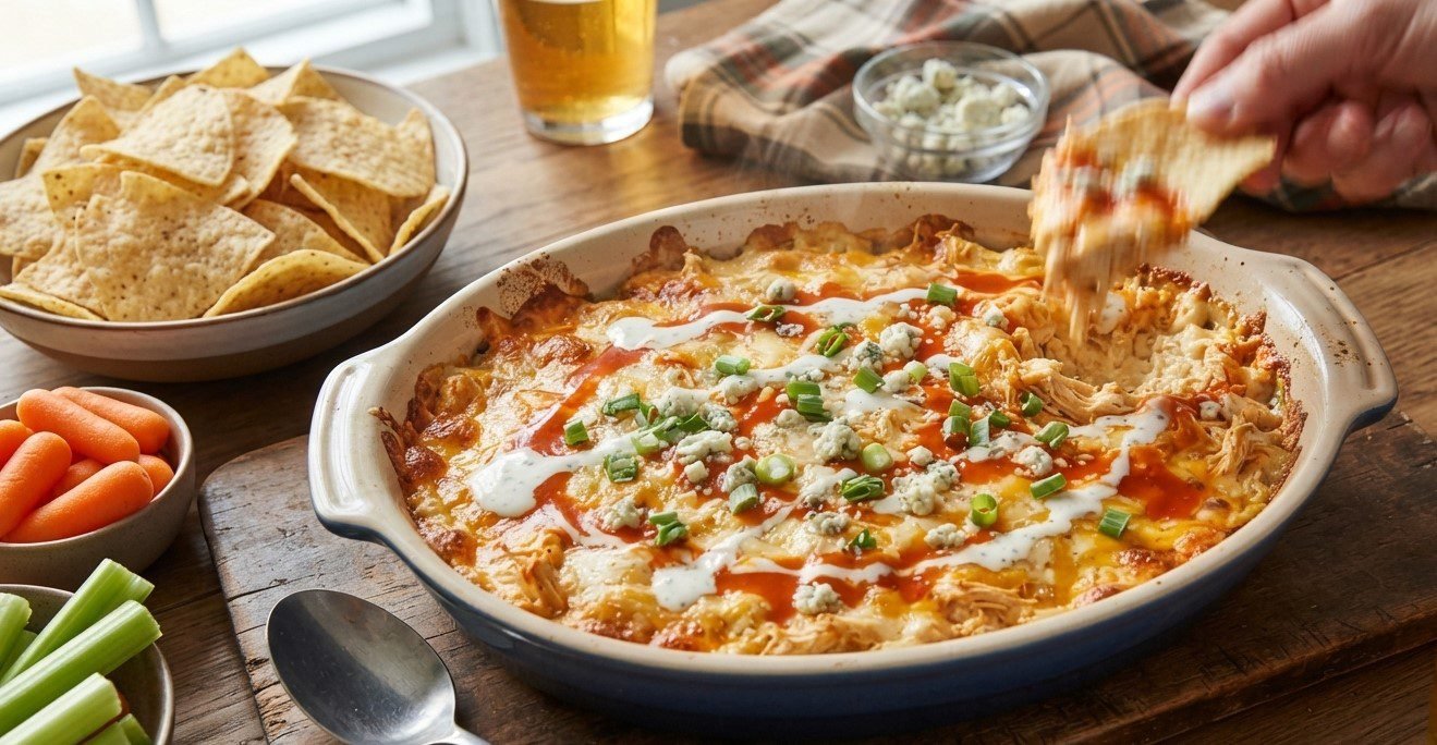 Classic Buffalo Chicken Dip