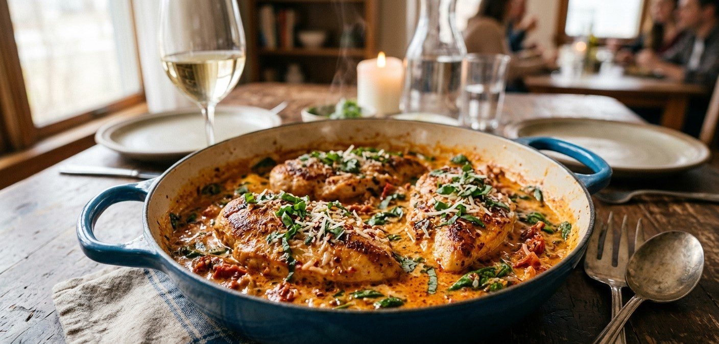 Deliciously Creamy Marry me Chicken