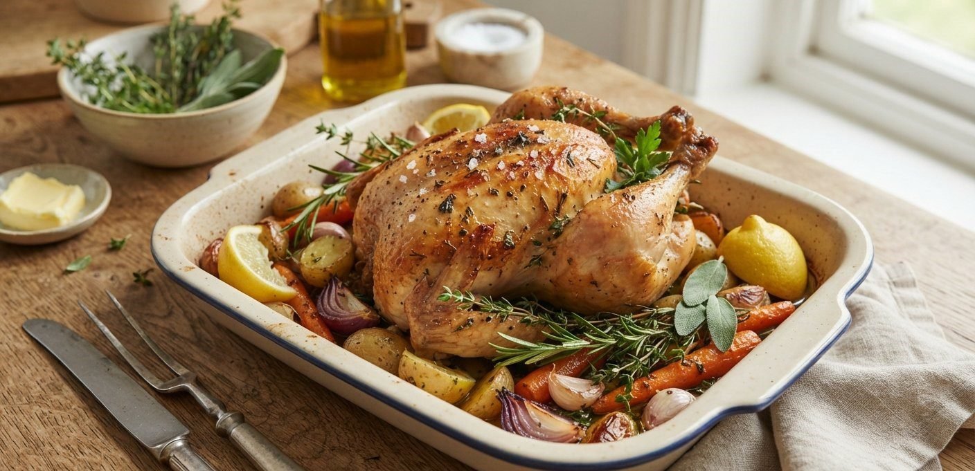 Perfect Herb Roast Chicken Recipe
