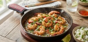 Thai Garlic Butter Prawns