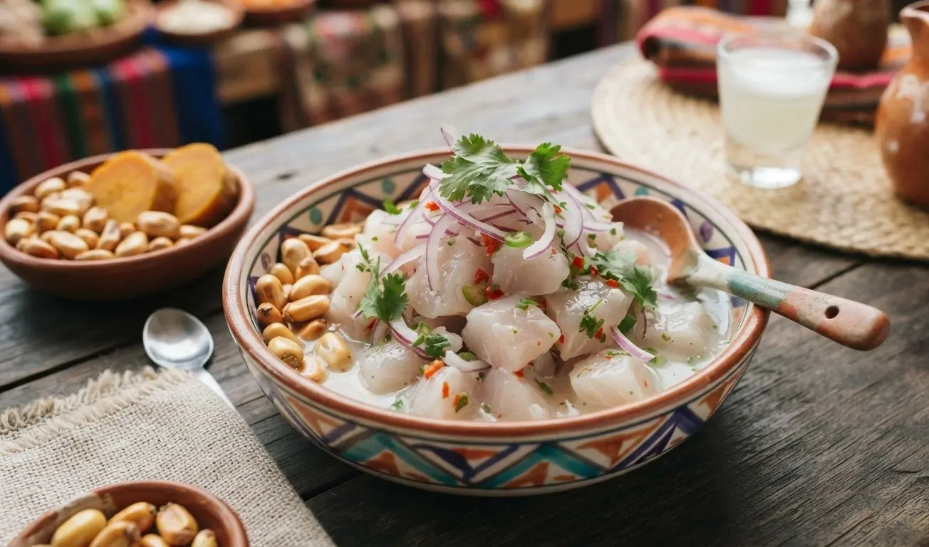 Classic Peruvian Fish Ceviche