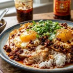 Crispy Chili Oil Fried Eggs
