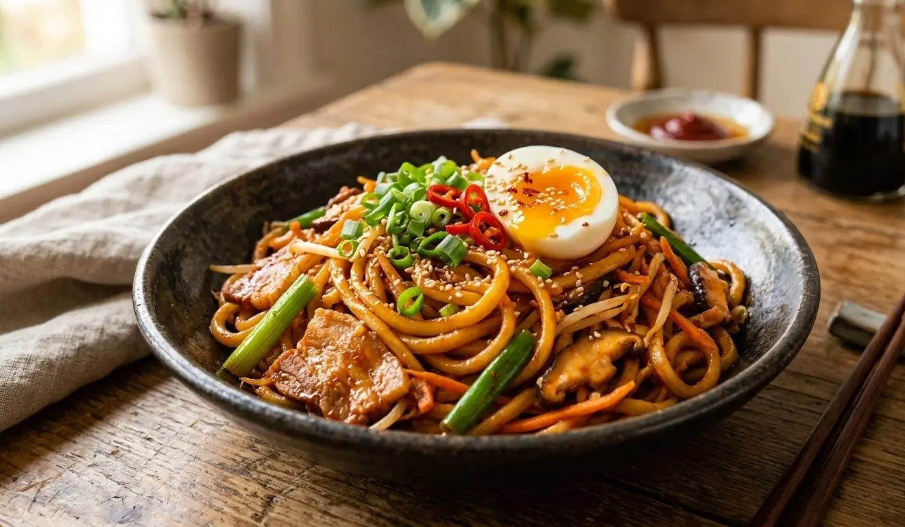 Spicy Creamy Gochujang Noodles Recipe (20-Minute Meal)